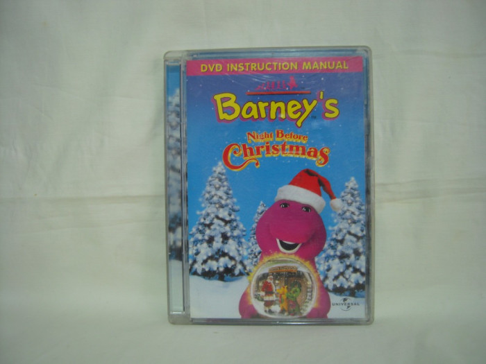 Vand dvd animatie Barney s Night Before Christmas, original