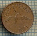 8501 MONEDA- GUERNSEY - 1 NEW PENNY -anul 1971 -starea ce se vede, Africa