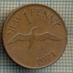 8501 MONEDA- GUERNSEY - 1 NEW PENNY -anul 1971 -starea ce se vede