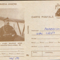 Intreg postal CP 1993,necirc. - Cap. aviator Maurice Gond,cdt.escadr.franco-rom.