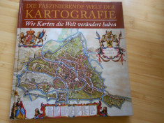 CARTOGRAFIE - ISTORIA HARTII-in germana--superba. foto