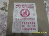 Program - cuplaj CFR Tim. - Rovigo si UTA-Constr. Timisoara