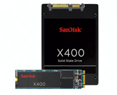 SanDisk X400 256GB SSD, M.2 2280, SATA 6 Gbit/s, Read/Write: 540 MB/s / 520 MB/s, Random Read/Write IOPS 93.5K/60K foto