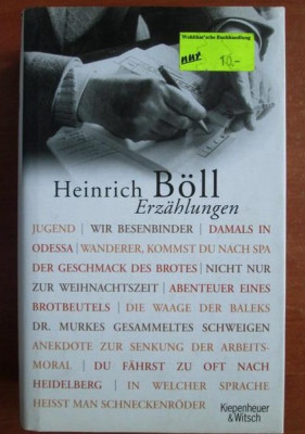 Heinrich Boll - Erzahlungen foto