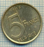 8506 MONEDA- BELGIA(BELGIQUE) - 5 FRANCS -anul 1996 -starea ce se vede