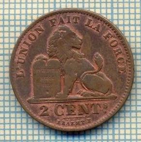 8510 MONEDA- BELGIA - 2 CENTS -anul 1902 -starea ce se vede foto