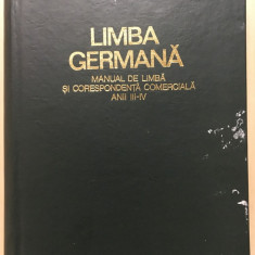 LIMBA GERMANA Manual de limba si corespondenta comerciala anii III-IV