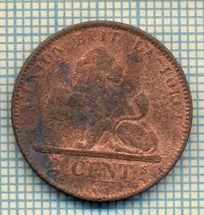8512 MONEDA- BELGIA - 2 CENTS -anul 1871 ? -starea ce se vede foto