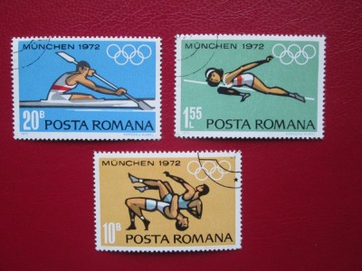 TIMBRE ROMANIA LOT STAMPILAT foto