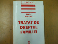 Tratat de dreptul familiei Ion Filipescu Bucuresti 1996 foto