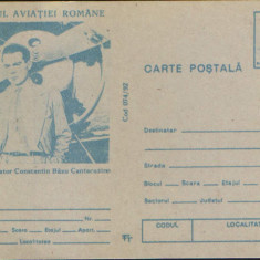 Intreg postal CP 1992,necirc. - Capitan aviator Constantin Bazu Cantacuzino