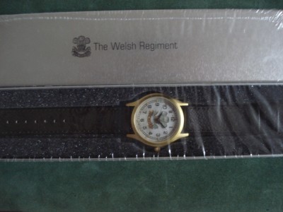 Ceas militar replica - THE WELSH REGIMENT - WW II foto