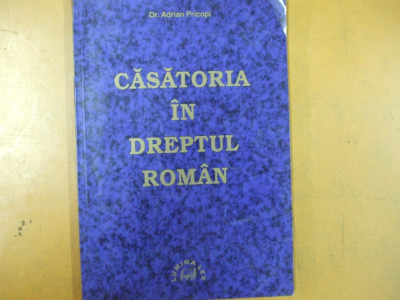 Casatoria in dreptul roman Adrian Pricopi 021 foto