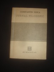 CONSTANTIN NOICA - JURNAL FILOZOFIC foto