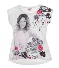 Tricou Disney Violetta alb foto