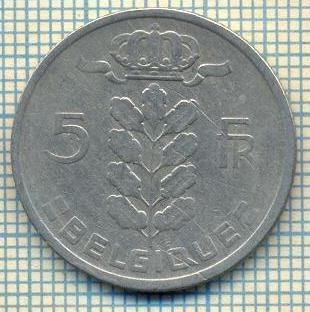 8546 MONEDA- BELGIA(BELGIQUE) - 5 FRANCS(5 FRANK)-anul 1950-starea ce se vede foto