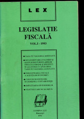 LICHIDARE-Legislatia fiscala, nr. 1- 1993 - Autor : - - 114609 foto