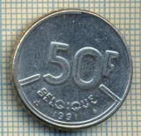 8536 MONEDA- BELGIA(BELGIQUE) - 50 FRANCS(50 FRANK)-anul 1991-starea ce se vede