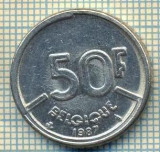 8531 MONEDA- BELGIA(BELGIQUE) - 50 FRANCS(50 FRANK)-anul 1987-starea ce se vede, Africa