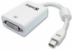 Adaptor Sandberg Mini DisplayPort&amp;gt;DVI foto