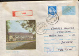 Intreg postal 1983 , circulat - Motelul Tismana , judetul Gorj, Dupa 1950