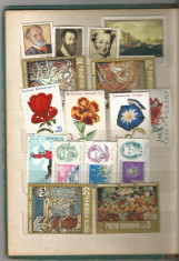 2B- Clasor cu timbre vechi foto