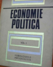 LICHIDARE-Economie politica- vol.I - Autor : - - 73453 foto