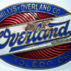 I.621 USA SUA INSIGNA AUTO WILLYS OVERLAND TOLEDO OHIO 50/35mm email