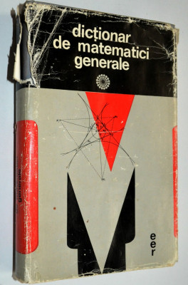 Dictionar de matematici generale - 1974 foto