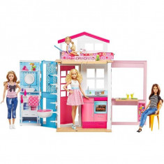 Jucarie Barbie Casa Barbie Story House DVV47 Mattel foto