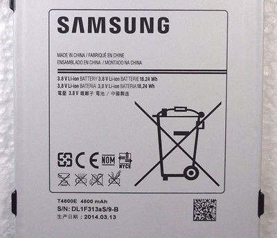 Acumulator Samsung Galaxy Tab Pro 8.4 SM-T320 T4800E original folosit impecabil Acumulator Samsung Galaxy Tab Pro 8.4 SM-T320 T4800E original folosit impecabil