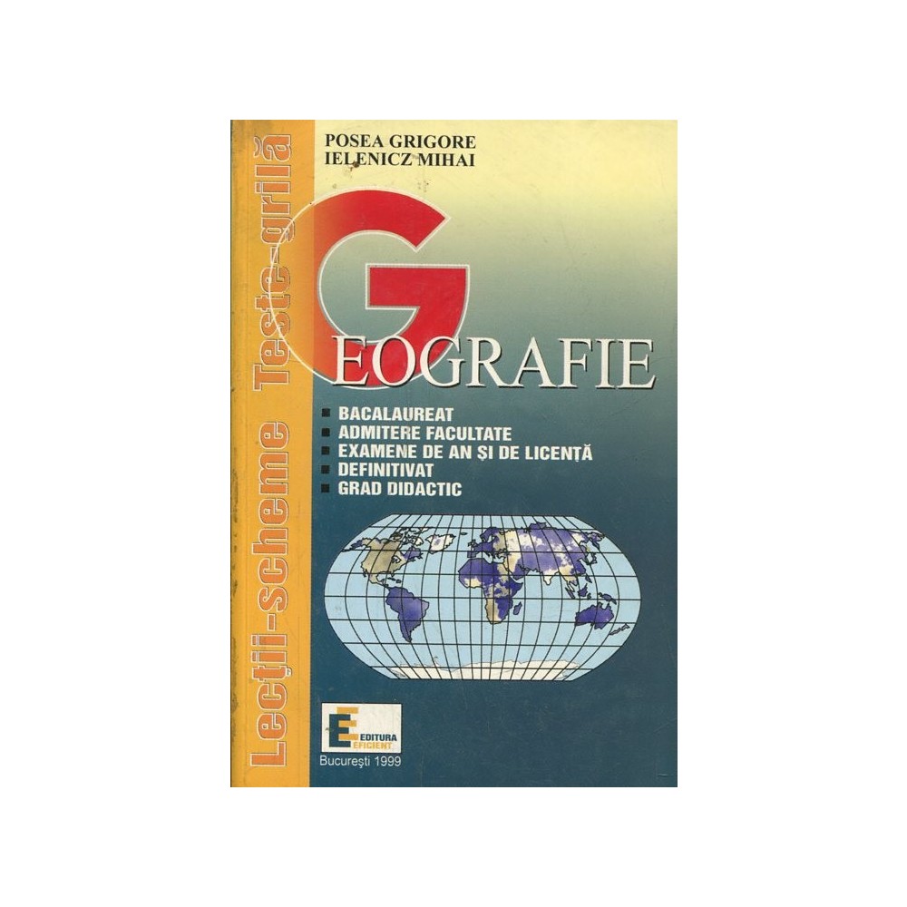 Lichidare Lectii Scheme Teste Grila Pentru Geografie Autor