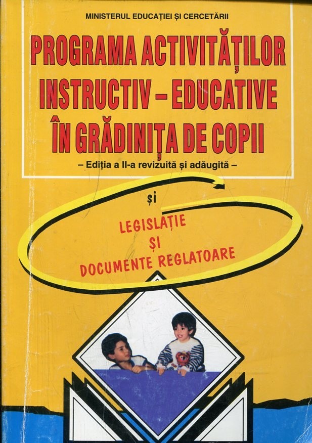 LICHIDARE-Programa activitatilor instructiv-educative in gradinita de ...