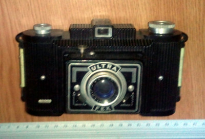 APARAT FOT CU FILM ULTRA FEX- ARE OBIECTIV COLAPSIBIL -FUNCTIONAL foto
