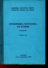 LICHIDARE-Congresul national de chimie- partea a II-a - Autor : - - 95929 foto