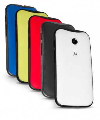 Husa originala Motorola Moto E XT102 XT1021 XT1022 si XT1025 Grip Shell + stylus foto