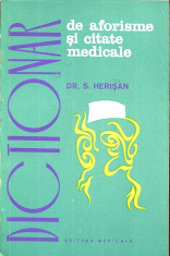 LICHIDARE-Dictionar de aforisme si ciate medicale - Autor : S. Herisan - 94555 foto