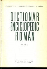 LICHIDARE-Dictionar enciclopedic roman- vol.II D-J - Autor : Tudor Vianu - 93759 foto