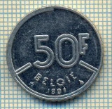 8532 MONEDA- BELGIA(BELGIE) - 50 FRANCS(50 FRANK)-anul 1991-starea ce se vede