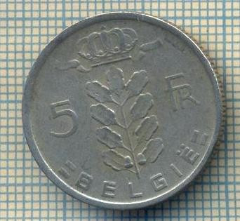 8551 MONEDA- BELGIA(BELGIE) - 5 FRANCS(5 FRANK)-anul 1948-starea ce se vede foto