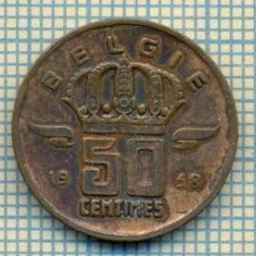8587 MONEDA- BELGIA(BELGIE) - 50 CENTIMES -anul 1958 -starea ce se vede