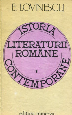 LICHIDARE-Istoria literaturii romane contemporane - Autor : Eugen Lovinescu - 77930 foto