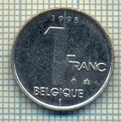 8571 MONEDA- BELGIA(BELGIQUE) - 1 FRANC -anul 1998 -starea ce se vede