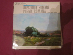 vinil muzica george enescu poema romana foto