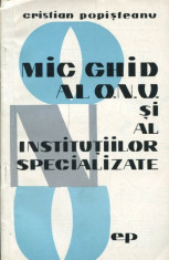 LICHIDARE-Mic ghid al O.N.U si al institutiilor specializate - Autor : Cristian Popisteanu - 89948 foto