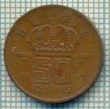 8592 MONEDA- BELGIA(BELGIE) - 50 CENTIMES -anul 1953 -starea ce se vede