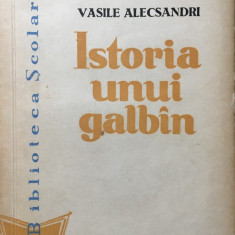 ISTORIA UNUI GALBIN - Vasile Alecsandri