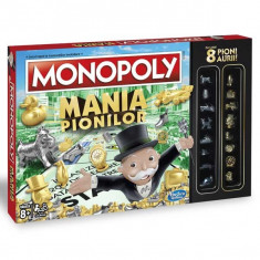 Joc de societate Monopoly mania pionilor C0087 Hasbro foto