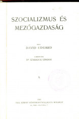 LICHIDARE-Szocializmus es mezogazdasag - Autor : David Eduard - 75619 foto