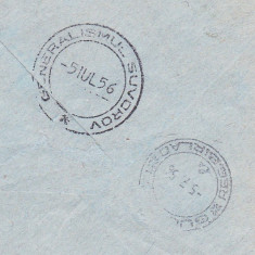 bnk fil - Intreg postal circulat 1956